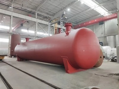 Tank depo LPG anba tè - 5m³ a 200m³ tank antere pou pwojè enèji mondyal